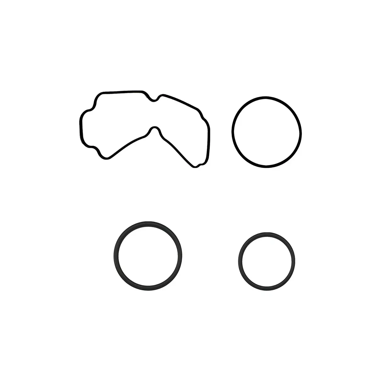 Набор сменных уплотнительных колец (O-rings) для 2-в-1 нейлера / степлера для напольных покрытий P50LSLW