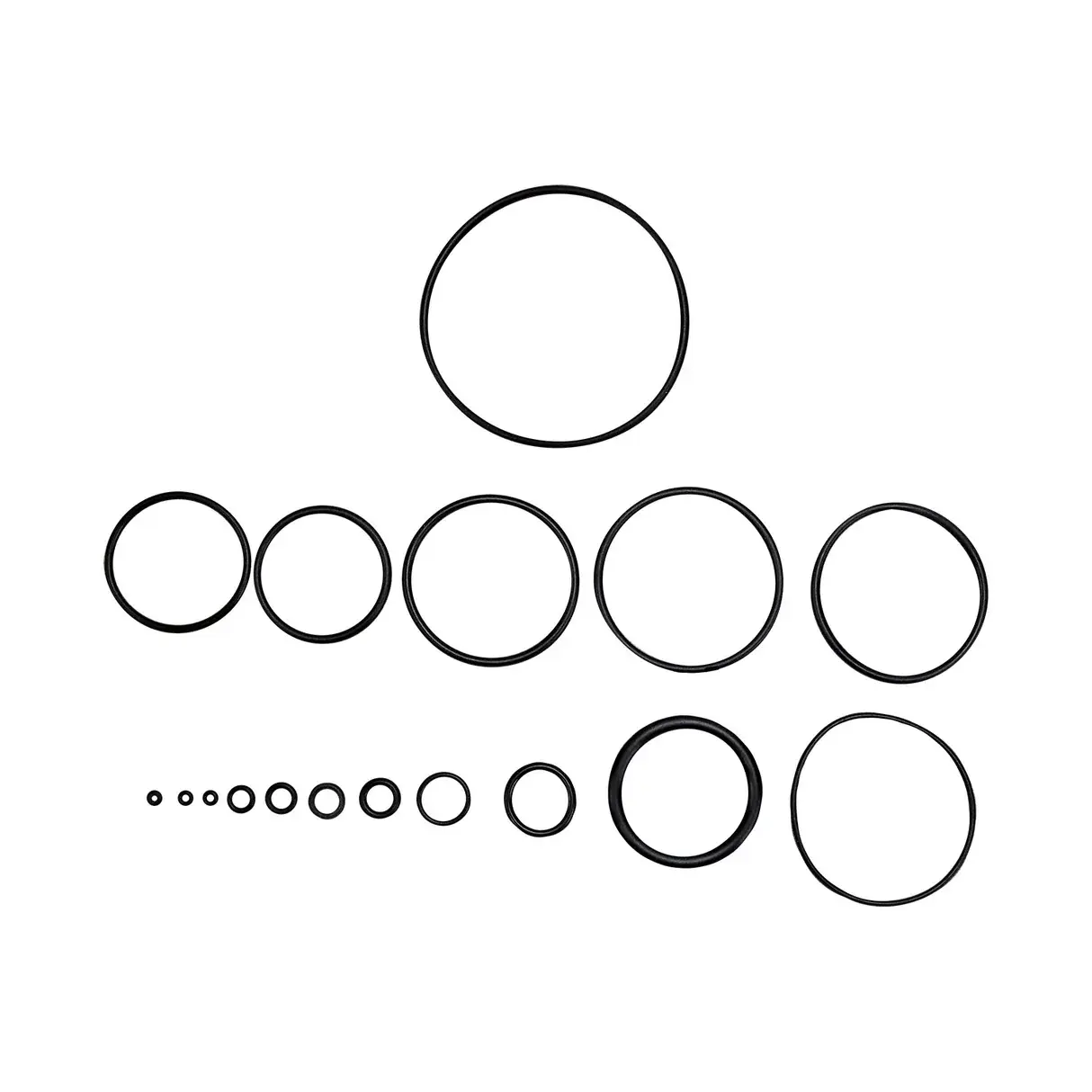 Набор сменных уплотнительных колец (O-rings) для степлера для ограждений PFS9, 9 калибра