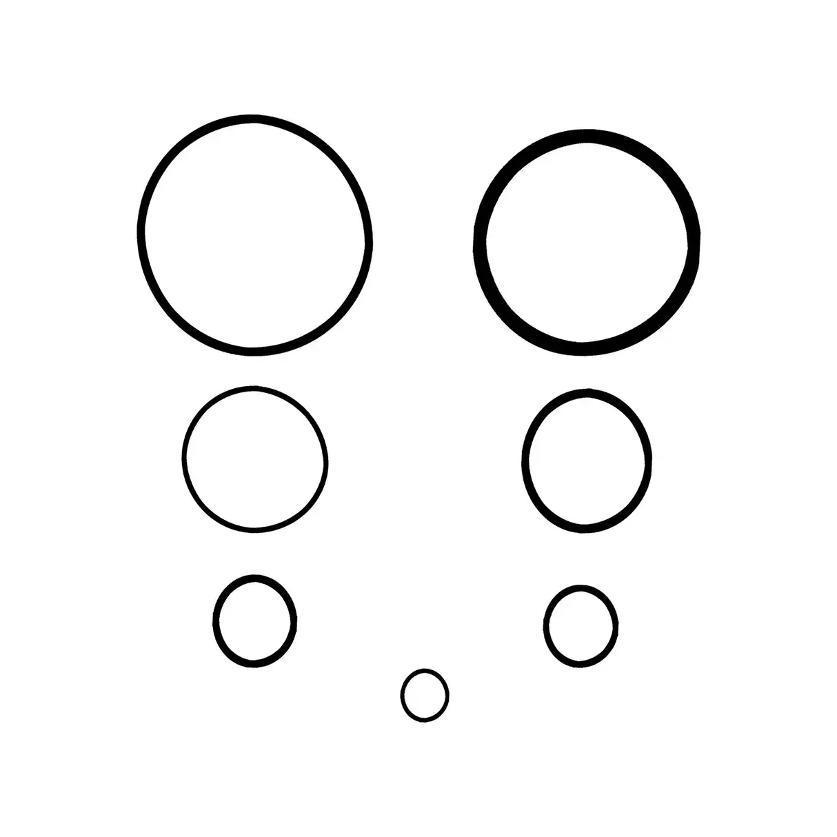 Набор сменных уплотнительных колец (O-rings) для степлера для тонкой проволоки PFWS