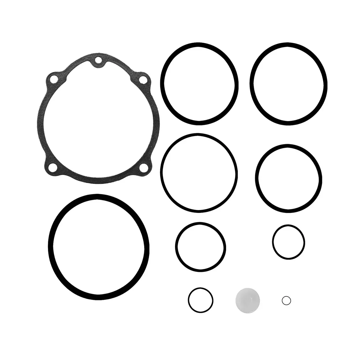 Набор сменных уплотнительных колец (O-rings) для нейлера для металлических соединителей PMC150