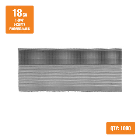 FN18L175 18 калибра 1-3/4" Glue Collated Напольные покрытия L-скобы (500 Count)