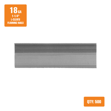 18 калибра 1-1/4" to 1-3/4" Glue Collated Напольные покрытия L-скобы