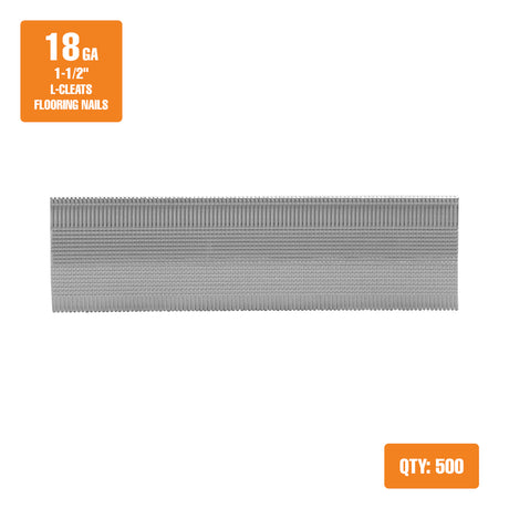 18 калибра 1-1/4" to 1-3/4" Glue Collated Напольные покрытия L-скобы