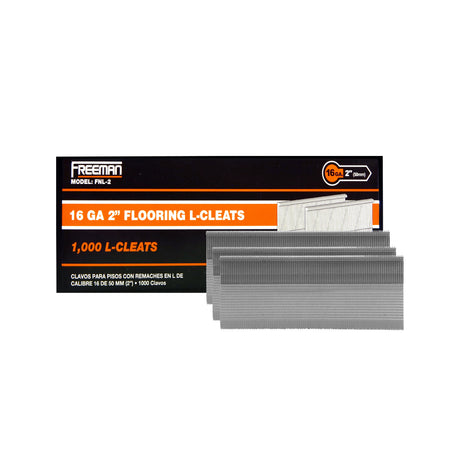 FNL-2 16-Gauge 2" Glue Collated Напольные покрытия L-скобы (1000 шт.)