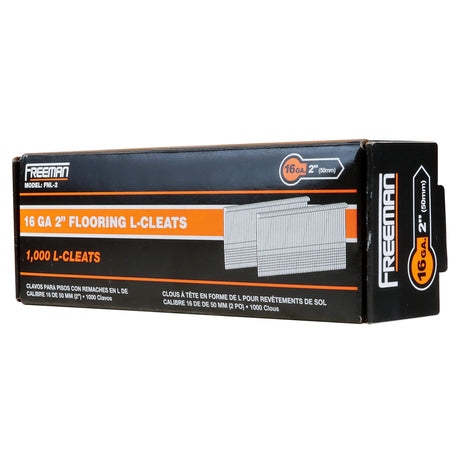 16-Gauge 2" Glue Collated Напольные покрытия L-скобы (1000 шт.)
