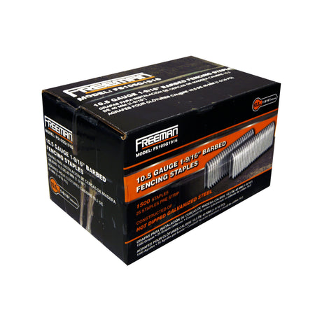 10.5-Gauge 7/8" to 1-9/16" Glue Collated Galvanized Скобы для ограждений (1500 Count)