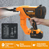 PE20VCNPN 20V Аккумуляторный бесщеточный 3" Однопиновый нейлер по бетону Kit