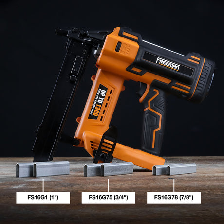 PE20VFS16 20 Volt Cordless 16-Gauge 1" степлер для ограждений, комплект